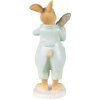 Clayre & Eef 6PR3851 Decoration Rabbit 7x5x15 cm Green - Brown