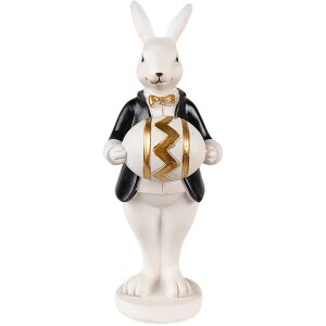 Clayre & Eef 6PR3866 Decoration Rabbit 6x6x15 cm...