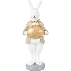 Clayre & Eef 6PR3867 Decoration Rabbit 6x6x15 cm...