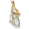 Clayre & Eef 6PR3869 Decoration Rabbit 18x7x22 cm White - Beige