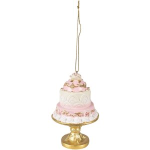 Clayre & Eef 6PR3870 Decoration Pendant Cake Ø...