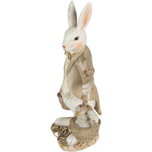 Clayre & Eef 6PR3872 Decoration Rabbit 12x6x17 cm...