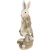 Clayre & Eef 6PR3872 Decoration Rabbit 12x6x17 cm Beige - Brown