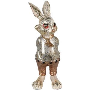 Clayre & Eef 6PR3881 Decoration Rabbit 6x7x14 cm...