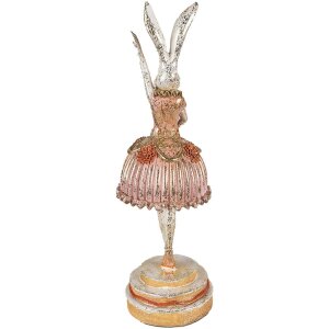 Clayre & Eef 6PR3884 Decoration Rabbit 11x11x35 cm...