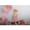 Clayre & Eef 6PR4875 Decoration Duck 10x11x18 cm Pink