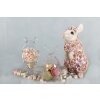 Clayre & Eef 6PR4881 Decoration Rabbit 16x13x25 cm Pink