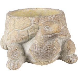 Clayre & Eef 6TE0458 Flowerpot Turtle Ø...