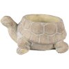 Clayre & Eef 6TE0458 Flowerpot Turtle Ø 22x16x10 cm Beige