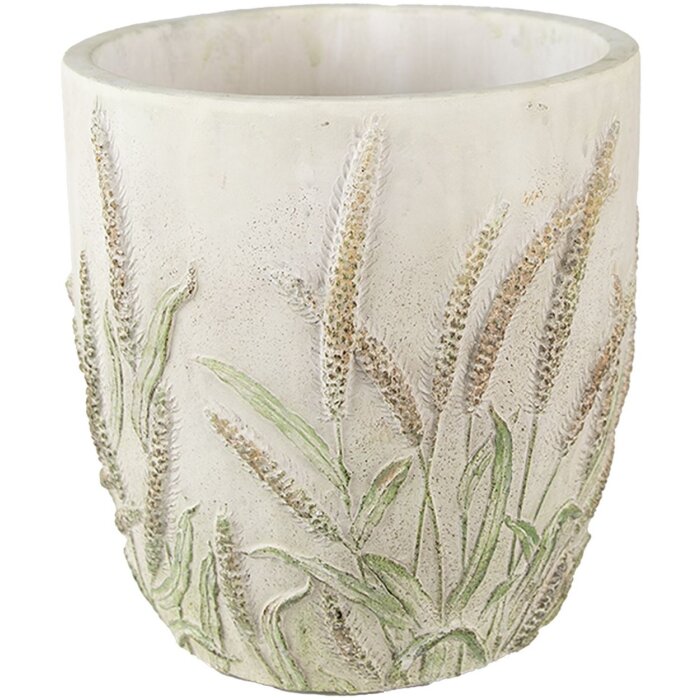 Clayre & Eef 6TE0463L Flowerpot Ø 20x20 cm Green - Beige