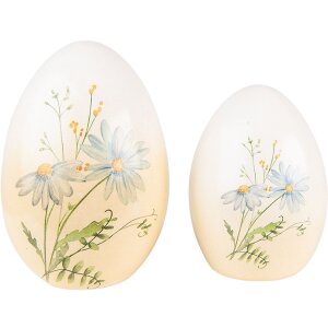 Clayre & Eef 6TE0464 Decoration Egg 10x10x14 cm...