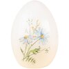 Clayre & Eef 6TE0464 Decoration Egg 10x10x14 cm Yellow - Blue