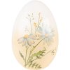 Clayre & Eef 6TE0465 Decoration Egg 11x11x17 cm Yellow - Blue