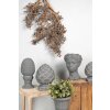 Clayre & Eef 6TE0470S Decoration Pine Cone Ø 14x18 cm Grey