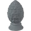 Clayre & Eef 6TE0474 Decoration Pine Cone Ø 10x18 cm Grey