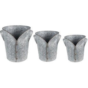 Clayre & Eef 6Y4873 Plant Holder (Set of 3) Ø...