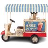 Clayre & Eef 6Y4952 Model Beer Trolley Tricycle 30x12x24 cm Blue - Beige