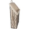 Clayre & Eef 6Y5253 Basket 23x9x21-37 cm Brown - Beige