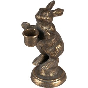 Clayre & Eef 6Y5322 Candlestick Rabbit 10x7x16 cm...