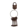 Clayre & Eef 6Y5422 Decoration Keychain 12x6x35 cm Brown