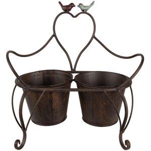 Clayre & Eef 6Y5436 Plant Holder 39x18x39 cm Brown