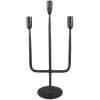 Clayre & Eef 6Y5443 Candlestick 21x12x43 cm Black