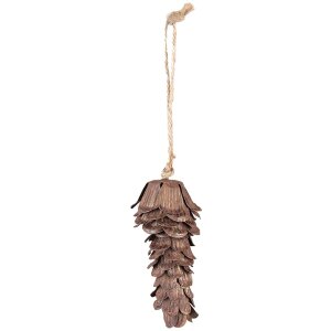 Clayre & Eef 6Y5450CH Decoration Pendant Pine Cone...