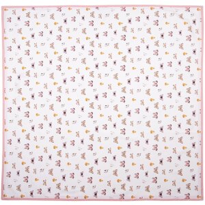 Clayre & Eef BPD15 Tablecloth 150x150 cm Beige - Pink...