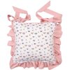 Clayre & Eef BPD25 Chair Cushion Cover 40x40 cm Beige - Pink