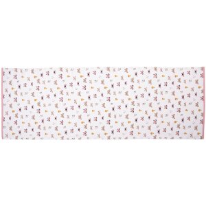 Clayre & Eef BPD64 Table Runner 50x140 cm Beige - Pink