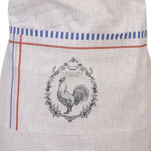 Clayre & Eef DFR41 Apron 70x85 cm Beige Cooking Apron