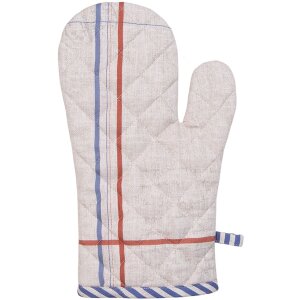 Clayre & Eef DFR44 Oven Glove 18x30 cm Beige