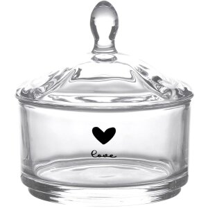 Clayre & Eef LBSGL0004 Storage Jar with Lid Ø...