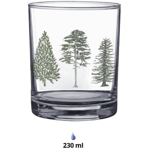 Clayre & Eef NPTGL0001 Drinking Glass Ø 7x9 cm...