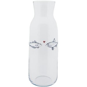 Clayre & Eef SSFGL0003 Carafe Ø 9x25 cm - 1000...