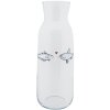 Clayre & Eef SSFGL0003 Carafe Ø 9x25 cm - 1000 ml Transparant