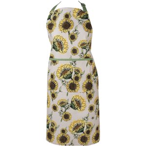 Clayre & Eef SUS41 Apron 70x85 cm Beige - Yellow...