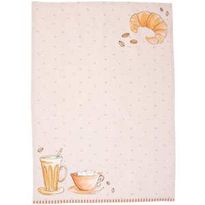 Clayre & Eef YFB42-2 Kitchen Towel 50x70 cm Beige...