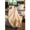 Clayre & Eef YFB42-2 Kitchen Towel 50x70 cm Beige Rectangle