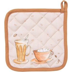 Clayre & Eef YFB45 Potholder 20x20 cm Beige