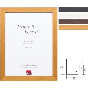 Effect solid wood picture frame Profile 52 Special...