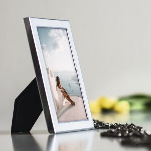 Hama Aluminium Photo Frame Santorini 13x18 cm matt silver