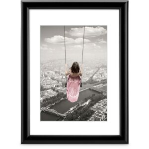 Hama Plastic Frame Swing 10x15 cm black