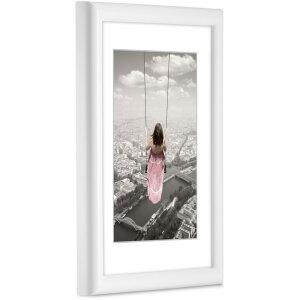 Hama Plastic Frame Swing 13x18 cm white