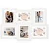 ZEP Gallery Frame Oviedo white 6 photos 10x15 cm or 15x20 cm (62x43 cm)