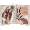 ZEP Wooden Double Frame Lisse 2 photos 10x15 cm (23x16,3 cm)