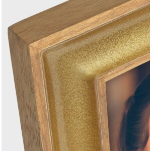 ZEP Wooden Photo Frame Vienna 10x15 cm gold