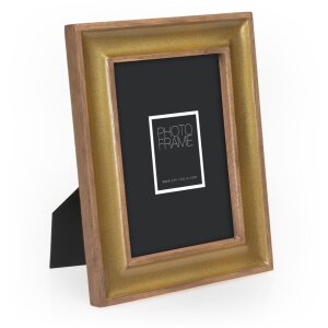 ZEP Wooden Photo Frame Vienna 10x15 cm gold