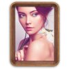 ZEP Wooden Photo Frame Baden brown 13x18 cm