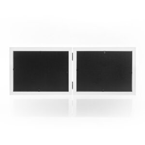 ZEP Double Frame Ayas white 2 photos 10x15 cm landscape format